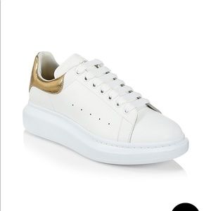 Alexander Mc Queen Women’s Oversized Leather Platform Sneaker Size 36.5